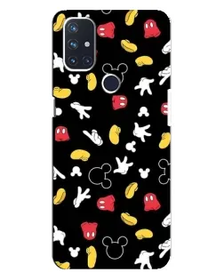 Чохол для OnePlus Nord N10 5G з картинкою «Графічний принт лапок»