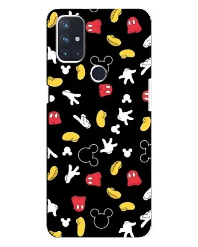 Чохол для OnePlus Nord N10 5G з картинкою «Графічний принт лапок»