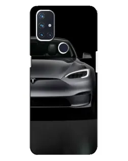 Чохол для OnePlus Nord N10 5G з картинкою «Tesla Model S Look»