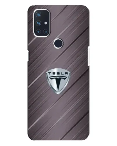Чехол для OnePlus Nord N10 5G с картинкой «Металлическая текстура Tesla» Чехол для OnePlus Nord N10 5G с картинкой «Металлическая текстура Tesla»