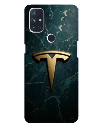 Чехол для OnePlus Nord N10 5G с картинкой «Мраморная Tesla Gold» Чехол для OnePlus Nord N10 5G с картинкой «Мраморная Tesla Gold»