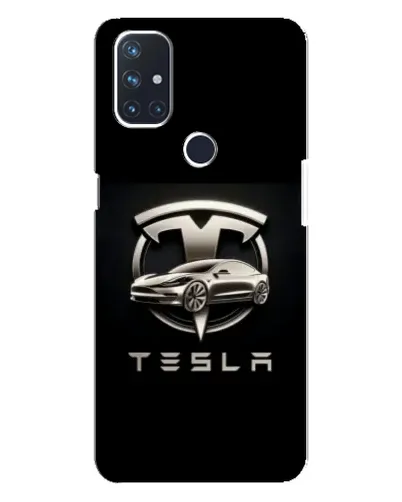 Чехол для OnePlus Nord N10 5G с картинкой «Tesla — серебристое авто» Чехол для OnePlus Nord N10 5G с картинкой «Tesla — серебристое авто»