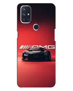 Чохол для OnePlus Nord N10 5G з картинкою «Mercedes AMG — червона лінія»