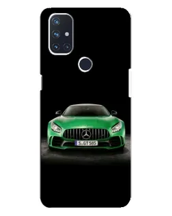 Чохол для OnePlus Nord N10 5G з картинкою «Mercedes — неоновий лого»
