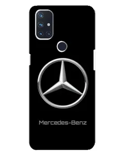 Чохол для OnePlus Nord N10 5G з картинкою «Mercedes Silver Logo»
