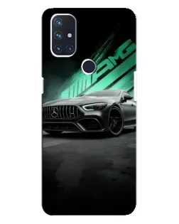 Чохол для OnePlus Nord N10 5G з картинкою «Темний Mercedes AMG»