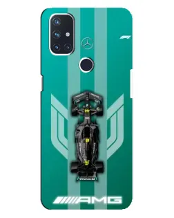 Чохол для OnePlus Nord N10 5G з картинкою «Mercedes AMG Petronas»