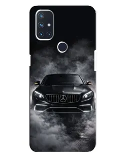 Чохол для OnePlus Nord N10 5G з картинкою «Mercedes у диму»