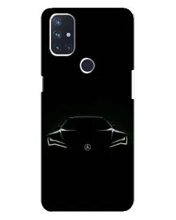 Чохол для OnePlus Nord N10 5G з картинкою «Mercedes — силует авто» Чохол для OnePlus Nord N10 5G з картинкою «Mercedes — силует авто»