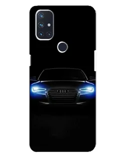 Чохол для OnePlus Nord N10 5G з картинкою «Audi в неоні»