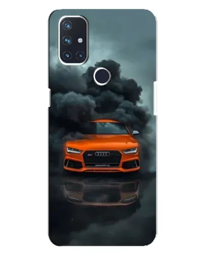 Чохол для OnePlus Nord N10 5G з картинкою «Audi у хмарах диму» Чохол для OnePlus Nord N10 5G з картинкою «Audi у хмарах диму»