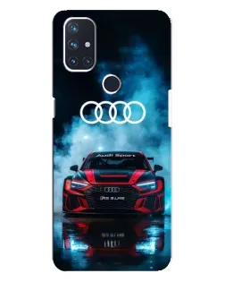 Чохол для OnePlus Nord N10 5G з картинкою «Audi Sport — неон»