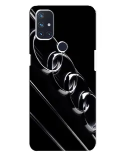 Чохол для OnePlus Nord N10 5G з картинкою «Audi — абстрактні кільця»