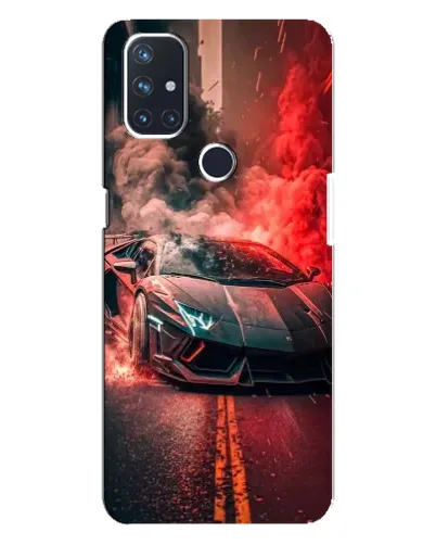 Чехол для OnePlus Nord N10 5G с картинкой «Lamborghini красный дым» Чехол для OnePlus Nord N10 5G с картинкой «Lamborghini красный дым»