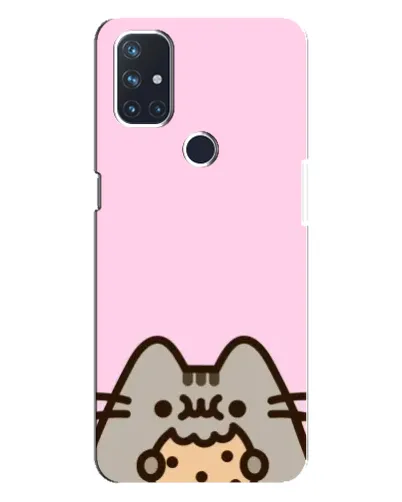 Чехол для OnePlus Nord N10 5G с картинкой «Pusheen и печенье» Чехол для OnePlus Nord N10 5G с картинкой «Pusheen и печенье»