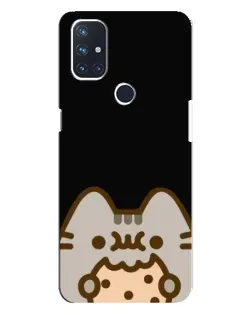 Чохол для OnePlus Nord N10 5G з картинкою «Пушин на чорному»