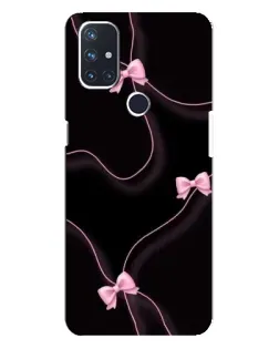 Чохол для OnePlus Nord N10 5G з картинкою «Рожеві стрічки»