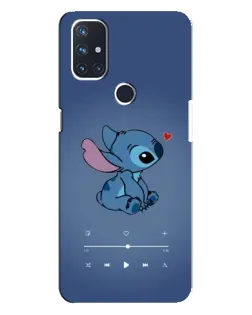 Чохол для OnePlus Nord N10 5G з картинкою «Музичний Stitch»