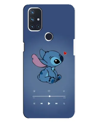 Чохол для OnePlus Nord N10 5G з картинкою «Музичний Stitch»
