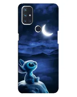 Чохол для OnePlus Nord N10 5G з картинкою «Місячна ніч Стіча»