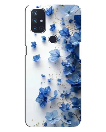 Чехол для OnePlus Nord N10 5G с картинкой «Голубой цветочный каскад» Чехол для OnePlus Nord N10 5G с картинкой «Голубой цветочный каскад»