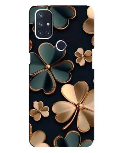 Чехол для OnePlus Nord N10 5G с картинкой «Клевер в золоте» Чехол для OnePlus Nord N10 5G с картинкой «Клевер в золоте»