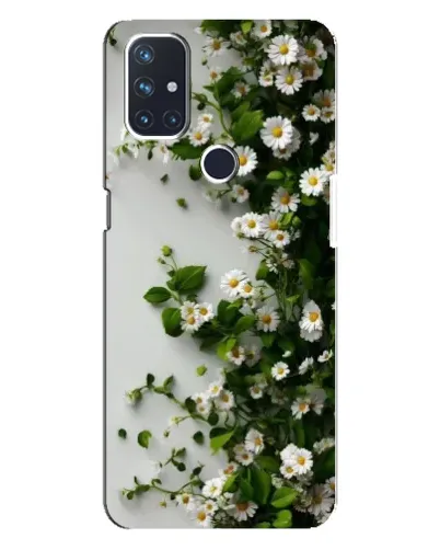 Чехол для OnePlus Nord N10 5G с картинкой «Ветка мелких белых цветов» Чехол для OnePlus Nord N10 5G с картинкой «Ветка мелких белых цветов»