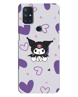 Чохол для OnePlus Nord N100 з картинкою «Kuromi та лавандові серця» Чохол для OnePlus Nord N100 з картинкою «Kuromi та лавандові серця»