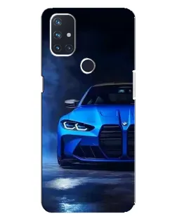 Чехол для OnePlus Nord N100 с картинкой «Голубая BMW M4» Чехол для OnePlus Nord N100 с картинкой «Голубая BMW M4»
