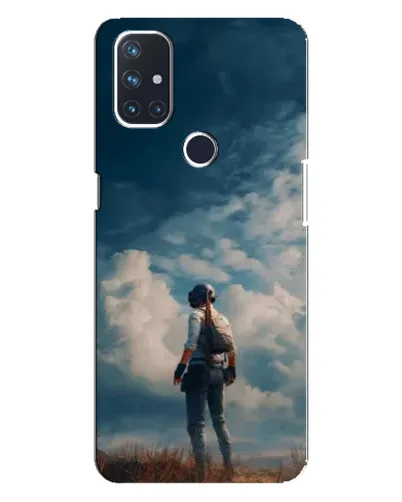 Чехол для OnePlus Nord N100 с картинкой «Герой PUBG на скале» Чехол для OnePlus Nord N100 с картинкой «Герой PUBG на скале»