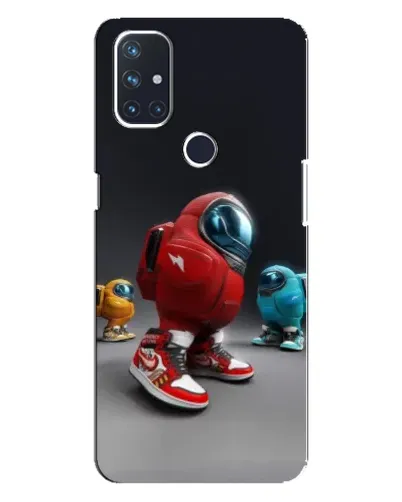 Чехол для OnePlus Nord N100 с картинкой «Among Us — 3D стиль»