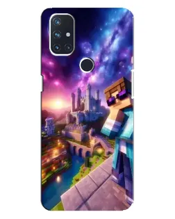 Чехол для OnePlus Nord N100 с картинкой «Стив и космос» Чехол для OnePlus Nord N100 с картинкой «Стив и космос»