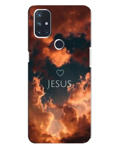 Чехол для OnePlus Nord N100 с картинкой «Сияние Имени Jesus»