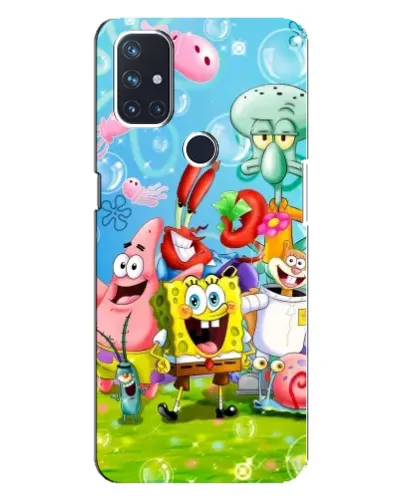 Чохол для OnePlus Nord N100 з картинкою «Губка Боб та друзі» Чохол для OnePlus Nord N100 з картинкою «Губка Боб та друзі»