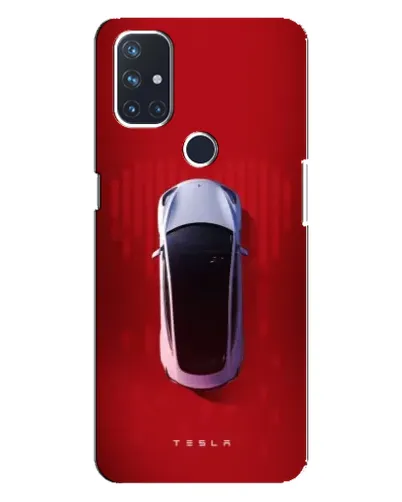 Чехол для OnePlus Nord N100 с картинкой «Tesla Top View» Чехол для OnePlus Nord N100 с картинкой «Tesla Top View»