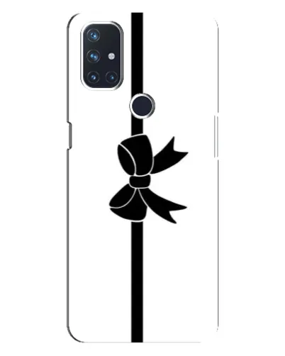 Чехол для OnePlus Nord N100 с картинкой «Вертикальный бант»