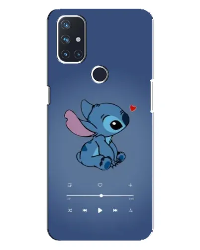 Чехол для OnePlus Nord N100 с картинкой «Музыкальный Stitch» Чехол для OnePlus Nord N100 с картинкой «Музыкальный Stitch»