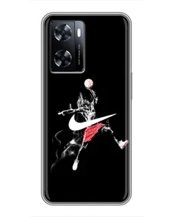 Чехол для OnePlus Nord N20 SE с картинкой «Jordan Jumpman»