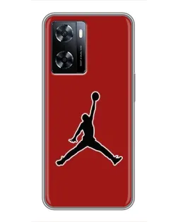 Чехол для OnePlus Nord N20 SE с картинкой «Jordan Red Back»