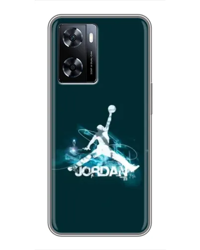 Чехол для OnePlus Nord N20 SE с картинкой «Jordan Blue Fire» Чехол для OnePlus Nord N20 SE с картинкой «Jordan Blue Fire»