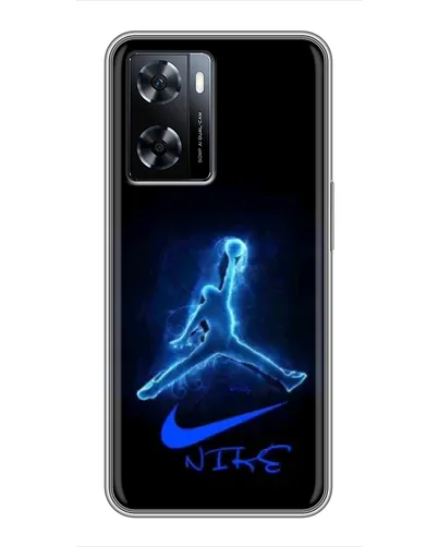 Чехол для OnePlus Nord N20 SE с картинкой «Jordan Neon Blue» Чехол для OnePlus Nord N20 SE с картинкой «Jordan Neon Blue»