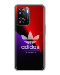 Чехол для OnePlus Nord N20 SE с картинкой «Adidas Red Neon»
