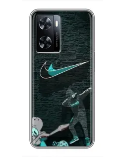 Чехол для OnePlus Nord N20 SE с картинкой «Спортивный арт Nike» Чехол для OnePlus Nord N20 SE с картинкой «Спортивный арт Nike»