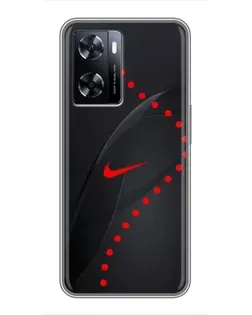 Чехол для OnePlus Nord N20 SE с картинкой «Абстрактный дизайн Nike»