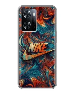 Чехол для OnePlus Nord N20 SE с картинкой «Nike в абстракции»