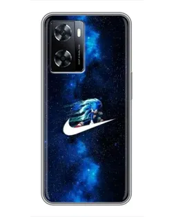 Чехол для OnePlus Nord N20 SE с картинкой «Звездный путь Nike»