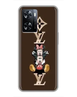 Чехол для OnePlus Nord N20 SE с картинкой «LV и Микки Маус»