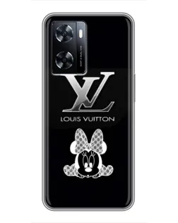 Чехол для OnePlus Nord N20 SE с картинкой «LV и Минни Маус»