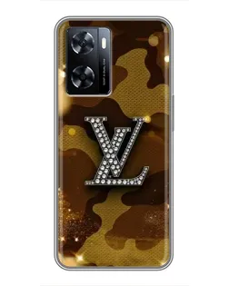 Чехол для OnePlus Nord N20 SE с картинкой «Камуфляжный Louis Vuitton»