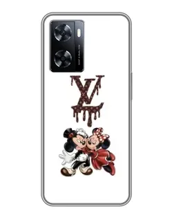 Чехол для OnePlus Nord N20 SE с картинкой «LV и Микки Маус»